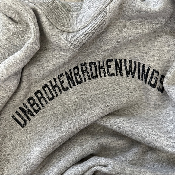 AW08 Undercover “Unbrokenbrokenwings” Side-Zip Crewneck - Picture 2 of 8